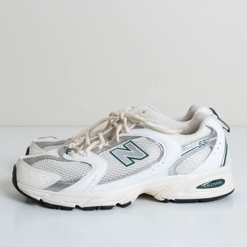 New Balance 530 Sea Salt Marsh Green - Picture 2 of 14